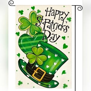 Saint Patrick's Day Flag 12×18" NEW IN PACKAGE